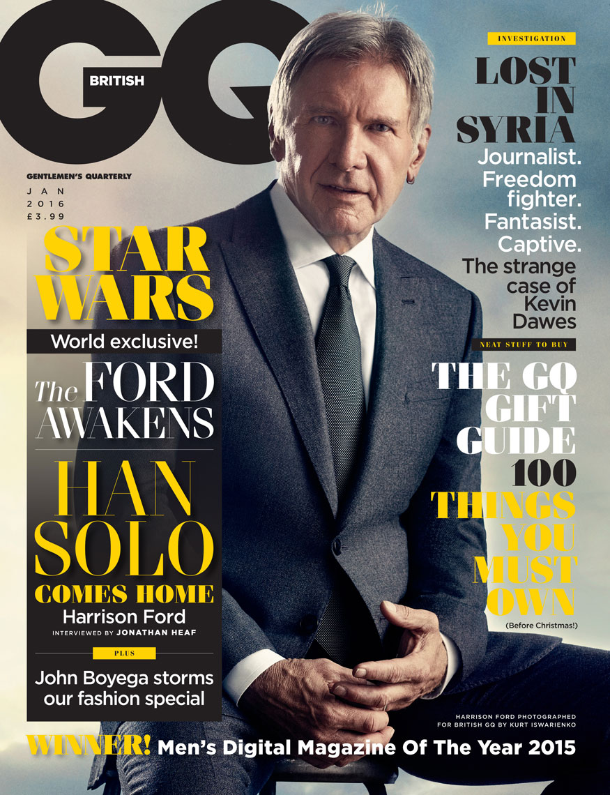 KurtIswarienko-HarrisonFord-GQUK-Cover